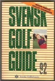 Sportboken - Svensk golf guide 1992.